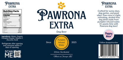 Paw-Rona Dog Beer