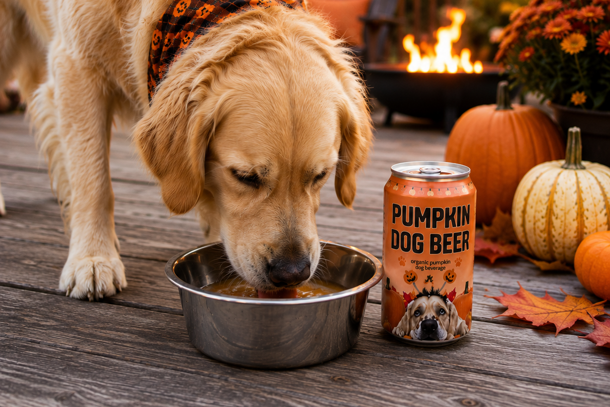 Pumpkin Fall Dog Beer | 3ct