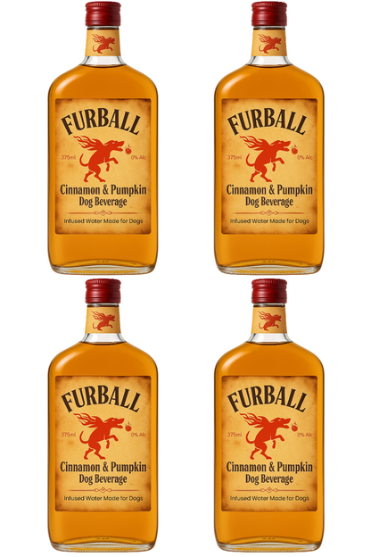 Furball Dog Whiskey Miniatures 4ct