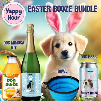 Easter Booze Bundle | Dog Mimosa + Bunny Brew