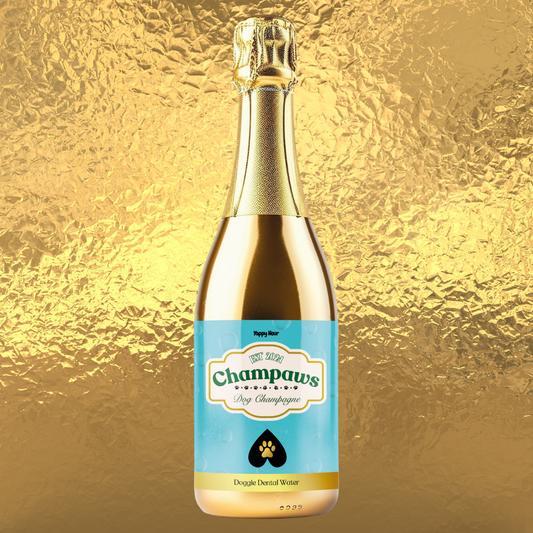 Champaws Dog Champagne | 375mL | Gold Bottle