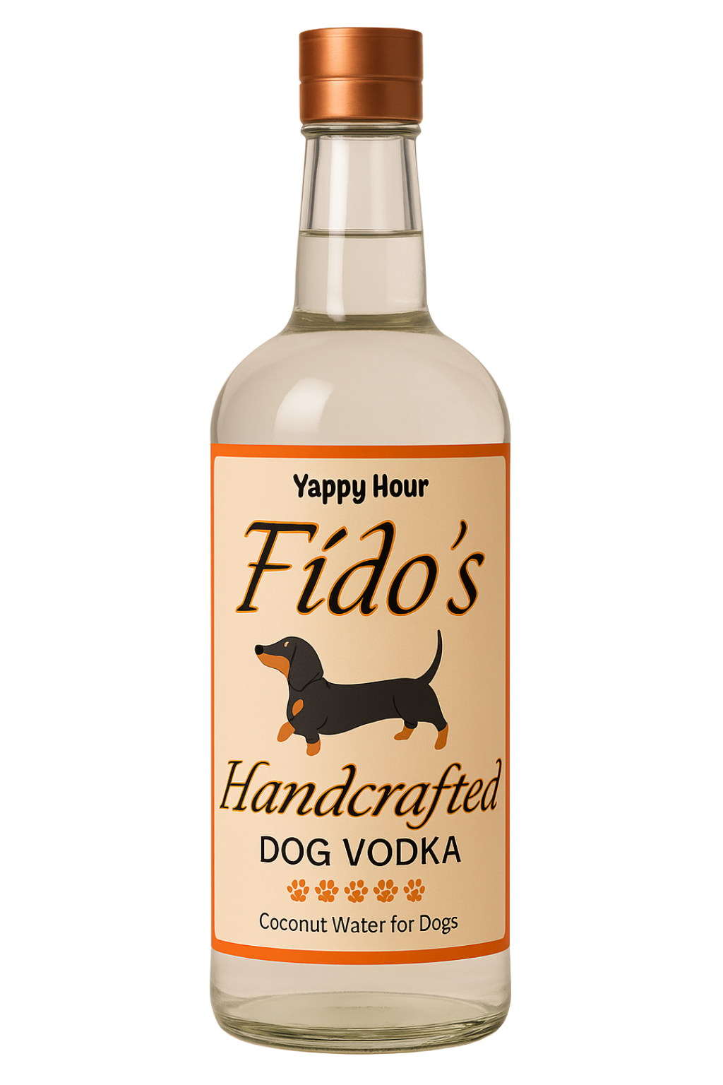 Fido's Handcrafted Dog Vodka