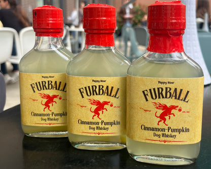 Furball Dog Whiskey Miniatures 4ct