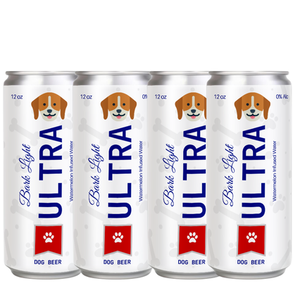 Bark Light Ultra Dog Beer | 4ct