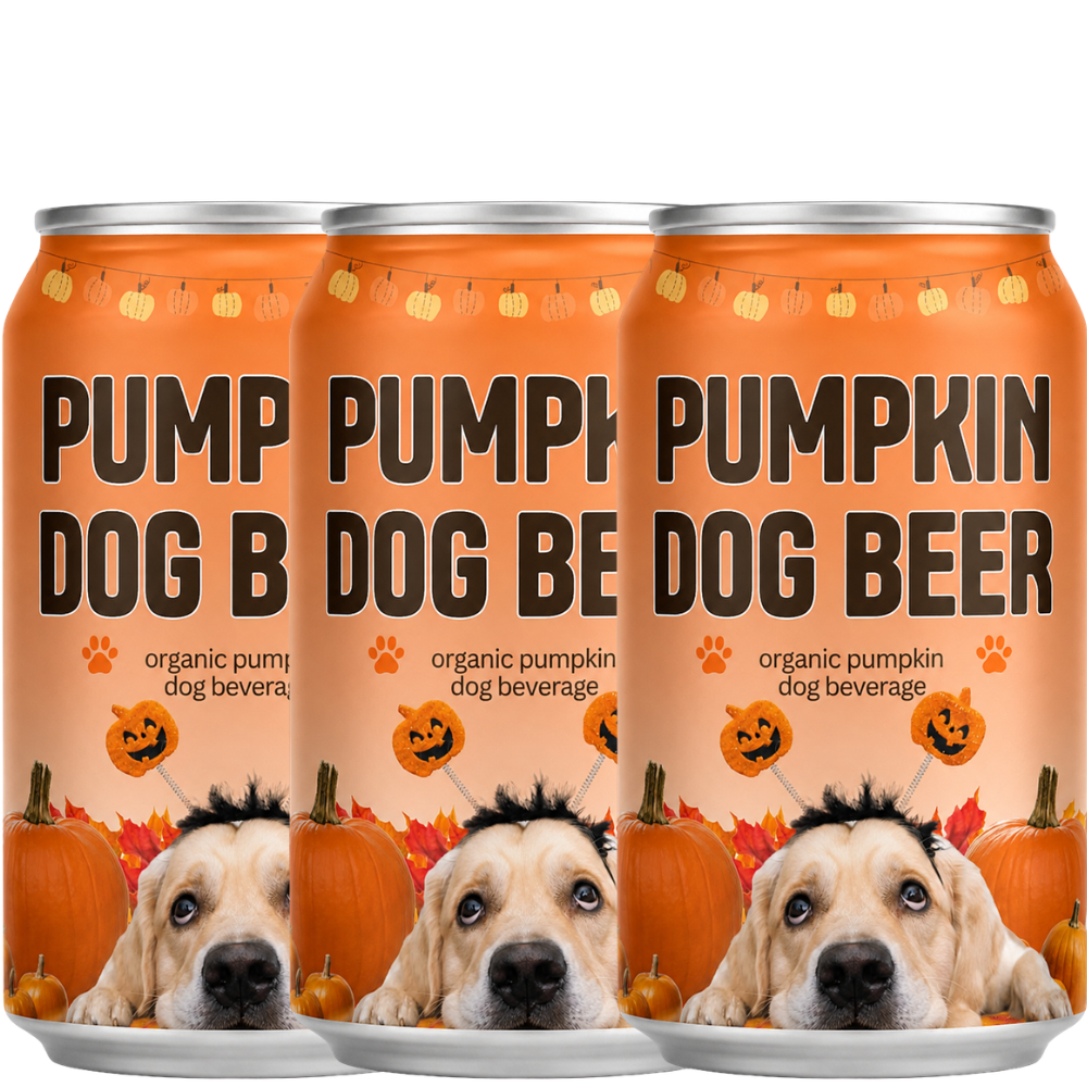 Pumpkin Fall Dog Beer | 3ct