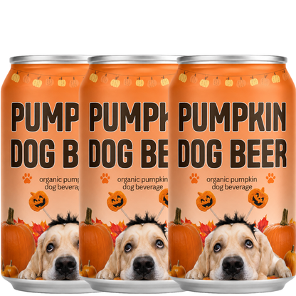 Pumpkin Fall Dog Beer | 3ct