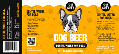 Custom Dog Beer (Your Own Logo)