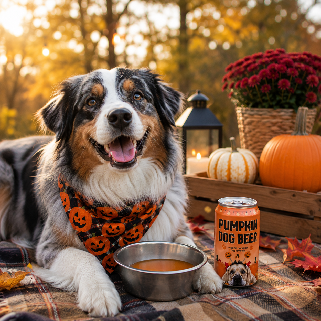 Pumpkin Fall Dog Beer | 3ct