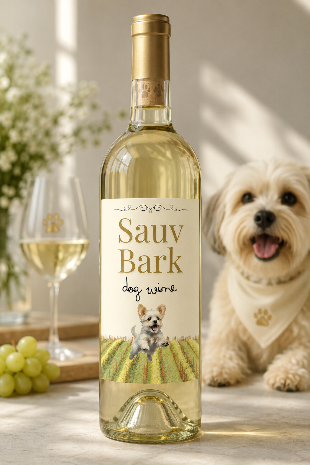 Sauv Bark Dog Wine